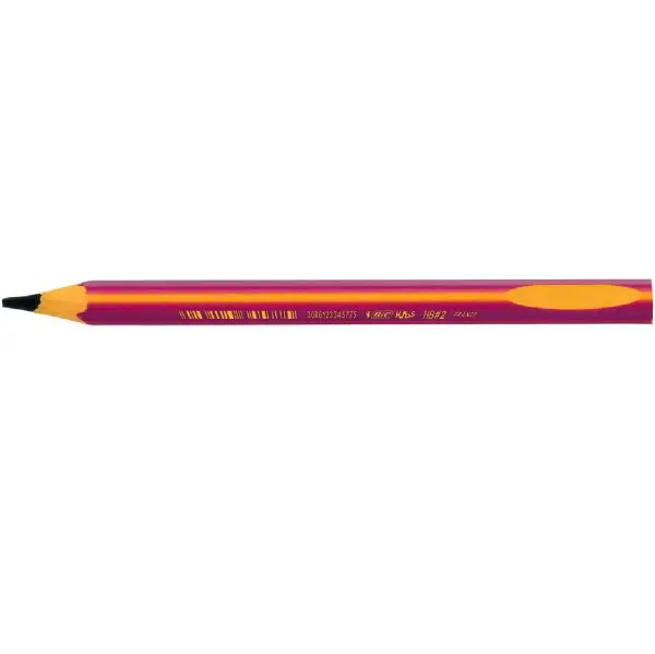 BIC Kids LARGE Triangular HB Pencil 12/Pack قلم رصاص عريض