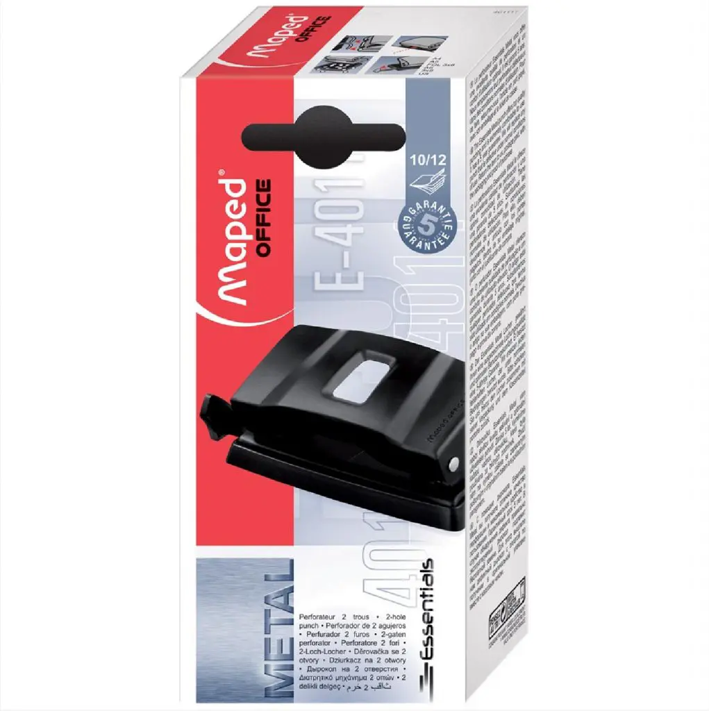Maped Metal Punch Essentials 12sh / 401111 بخاشة ورق