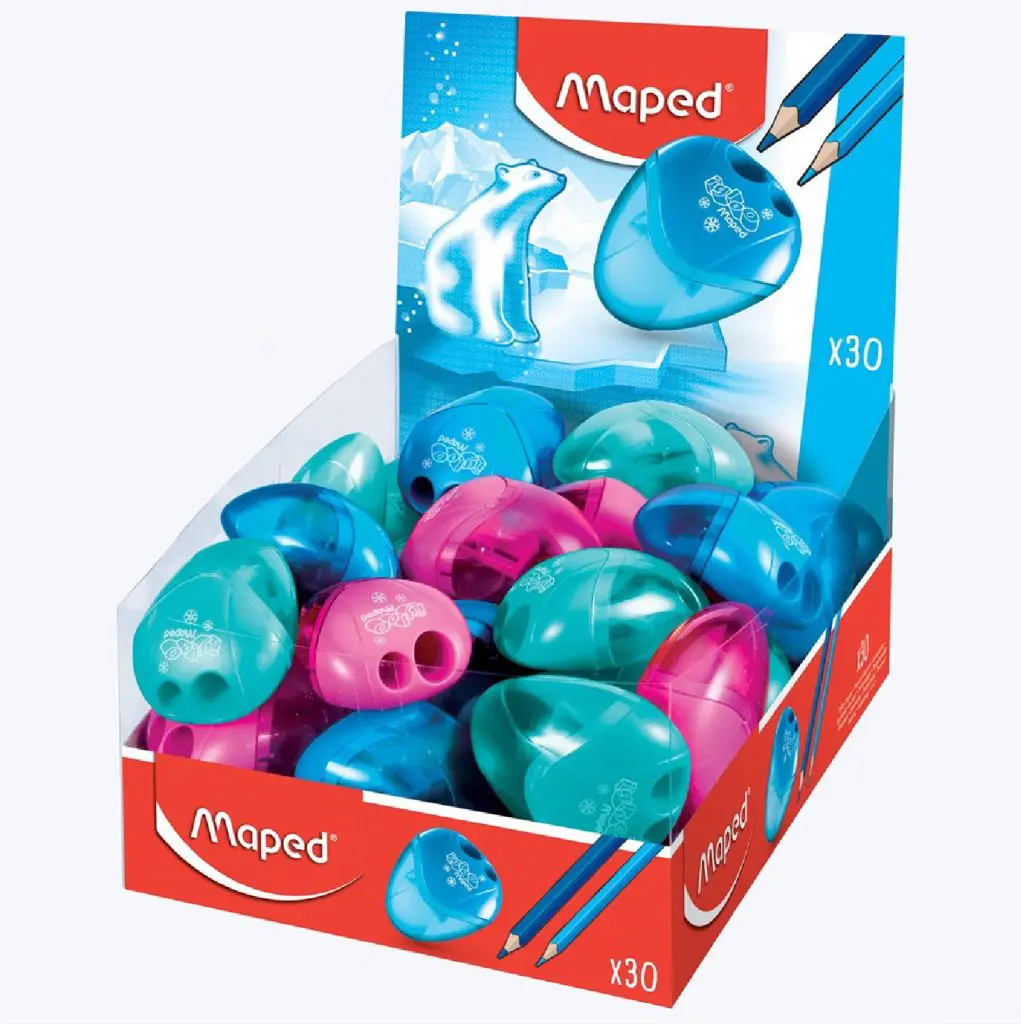 MAPED Sharpener Igloo 2 Holes - 534756 براية