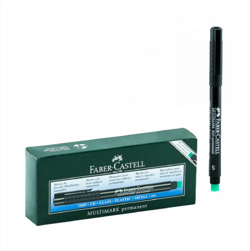 Faber Castell OHP Permanent Pen / S قلم فاتر