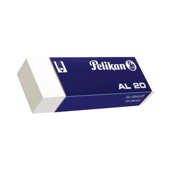 Pelikan Eraser Large 20/Pack / AL20 ممحاة كبيرة
