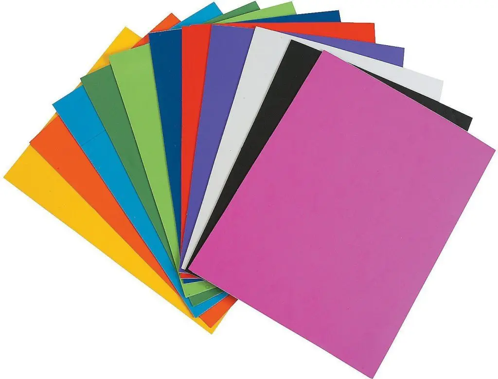 Centrum Adhesive Eva Foam Mousse A4 / 10 Colors / 87714 موس ناشف لاصق