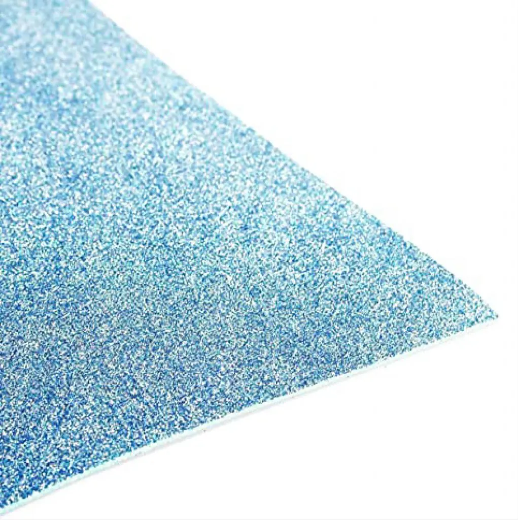 Glittered Eva Foam Board (Papier Mousse) 50*70cm اسفنج برق