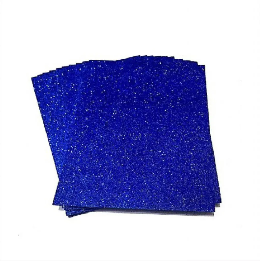 Glittered Eva Foam Board (Papier Mousse) 50*70cm اسفنج برق