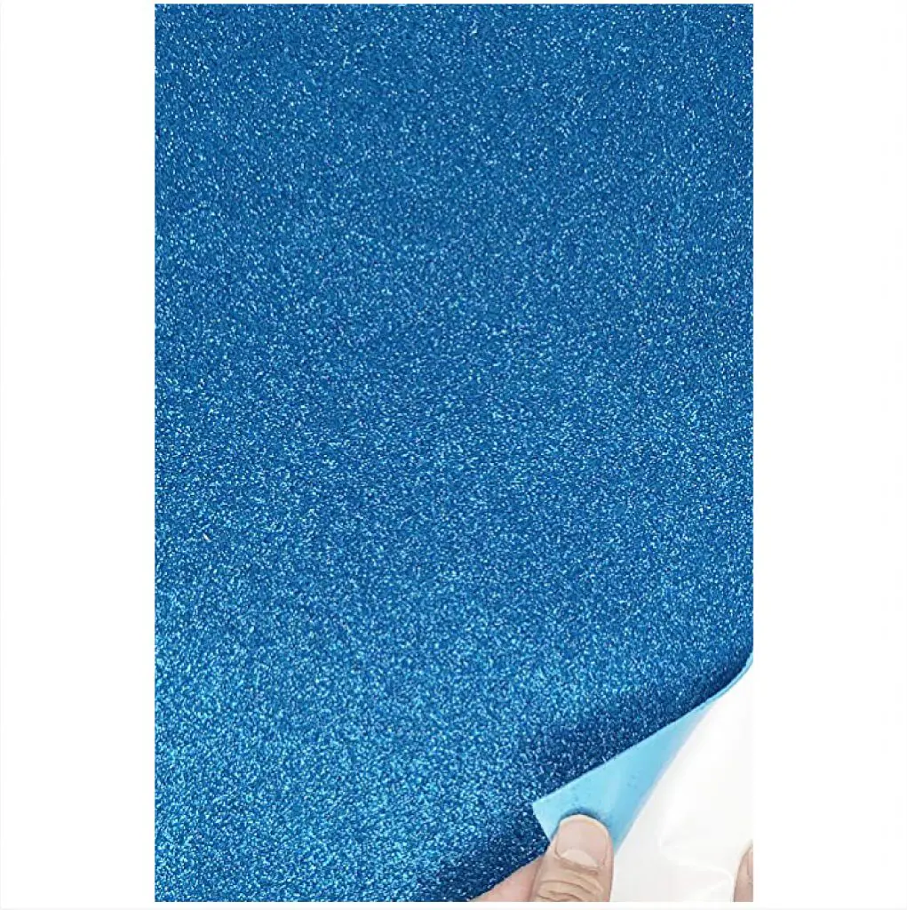 ADHESIVE Glittered Eva Foam Board 50*70 / AN اسفنج برق لاصق