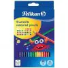 Pelikan Coloring Pencils 36 Colors + Sharpener / 998302 تلوين خشب طويل