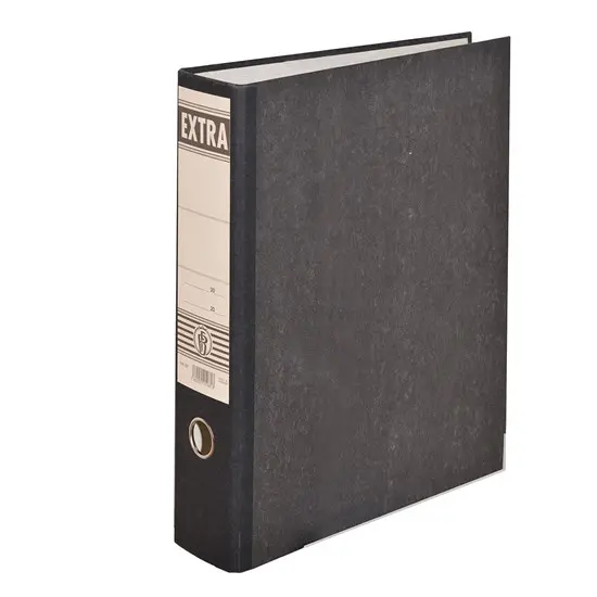 EXTRA File Box FC BF-597 Black Marbled / 8cm / 28*34.5cm ملف تجاري طويل