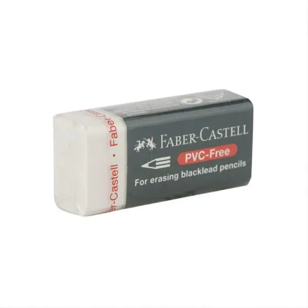 Faber Castell Eraser PVC Free 30/Pack - 188530 / 188538 ممحاة غلاف كرتون