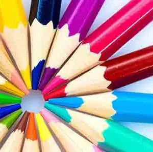 Colored Pencils تلوين خشب