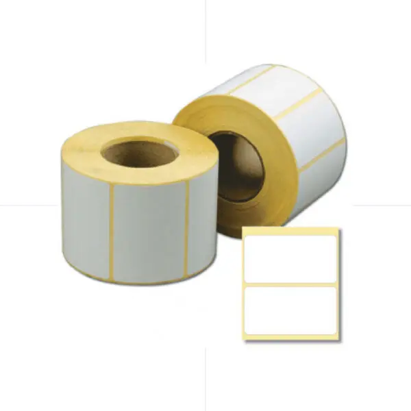 Riklabel Thermal Barcode Label Roll 75*35 mm TT / 880 Labels رول باركود حراري