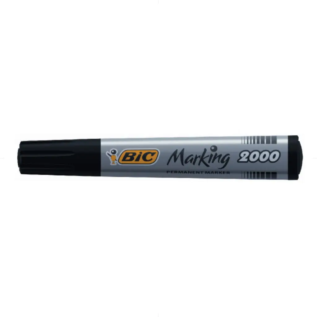 BIC Permanent Marker Round 2000 /  قلم ماركر مدور