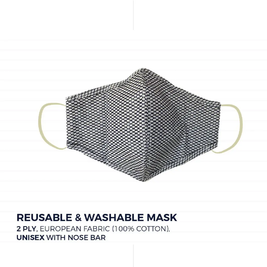 AM Adults Mask كمامة قماش اوروبي للكبار