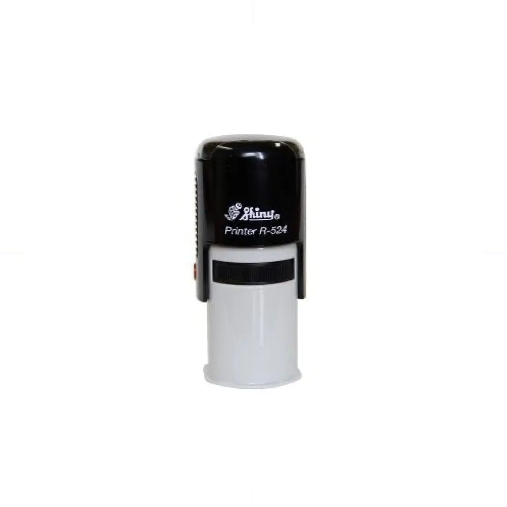 SHN ROUND Printer Stamp R-524 / 24mm ختم اوتوماتيك مدور