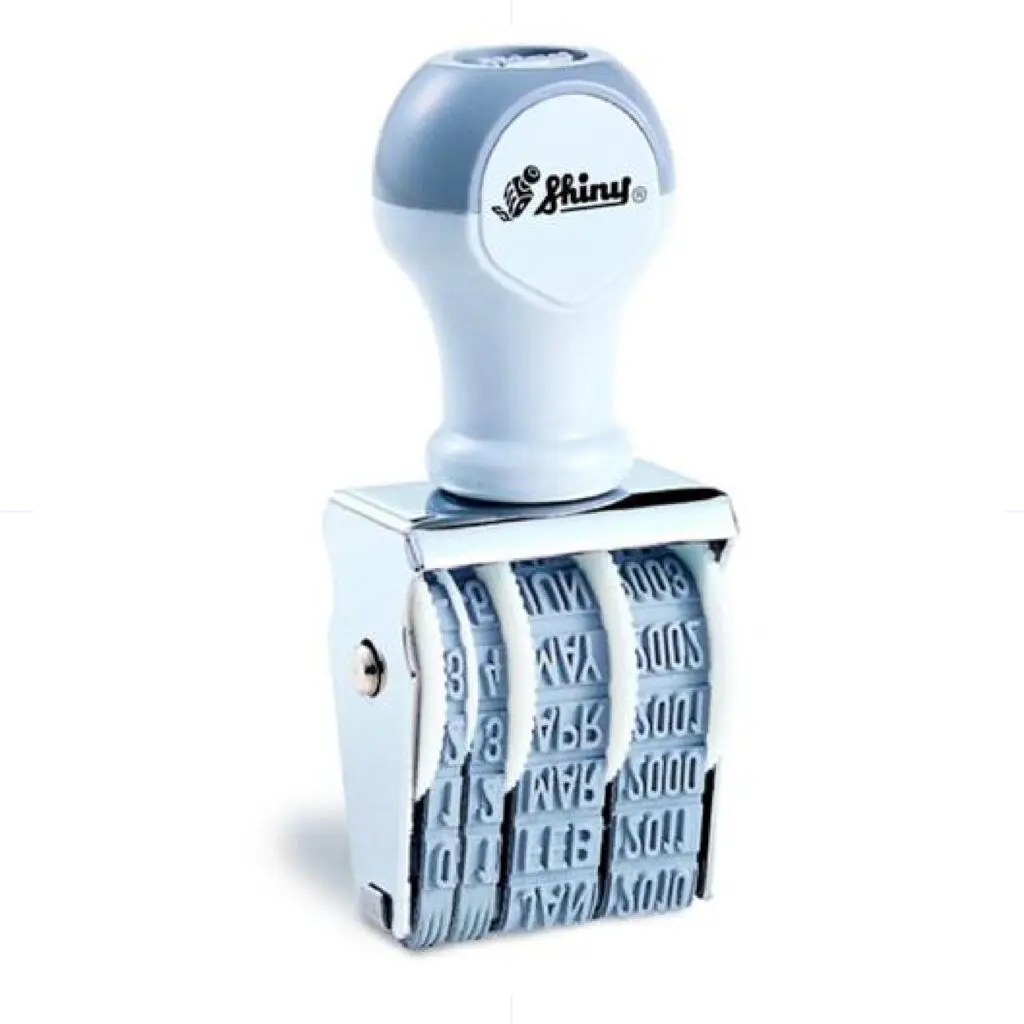 SHN DATER Stamp D-4 / 4mm  ختم تاريخ