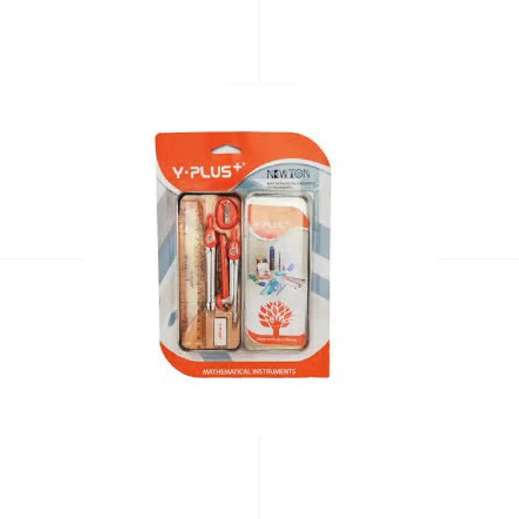 Y-PLUS Newton Metal Geometric Set / MS1402/1 علبة هندسة