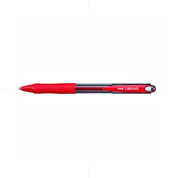 Uni-ball Laknock Ball Pen 1.0 RED SN-100(10) قلم حبر