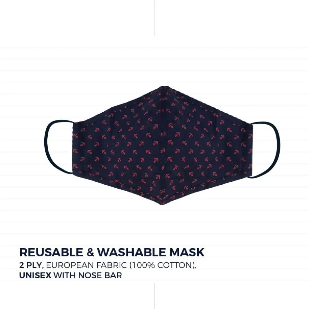 AM Adults Mask كمامة قماش اوروبي للكبار