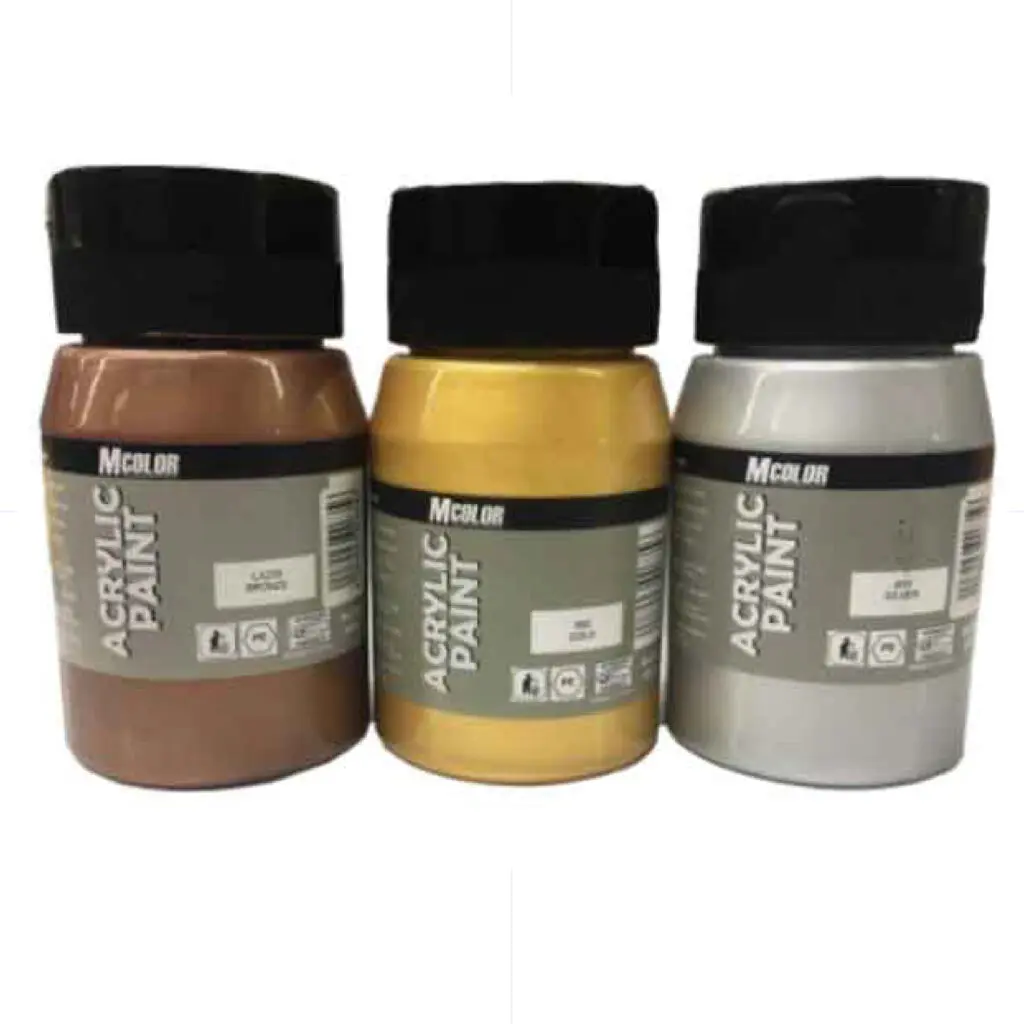MCL Acrylic Color Paint 500ml 810 Silver / MACG500