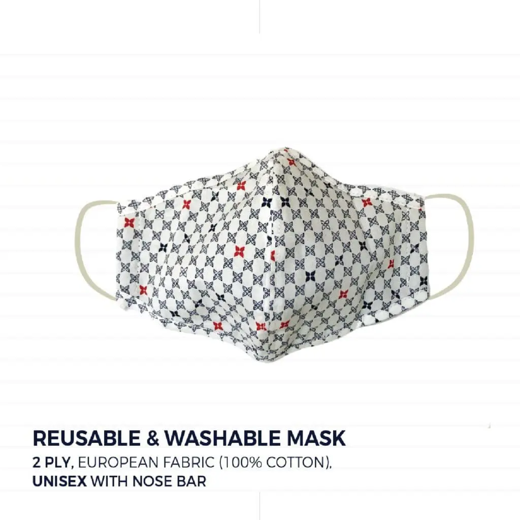 AM Adults Mask كمامة قماش اوروبي للكبار