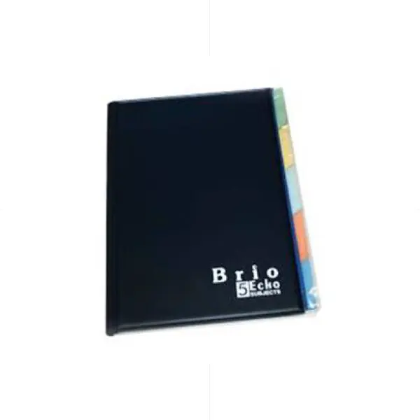 Art. Plastic Univ. Notebook 5 Subjects LINES 144sh 60g دفتر 5 مواضيع جلد سطر