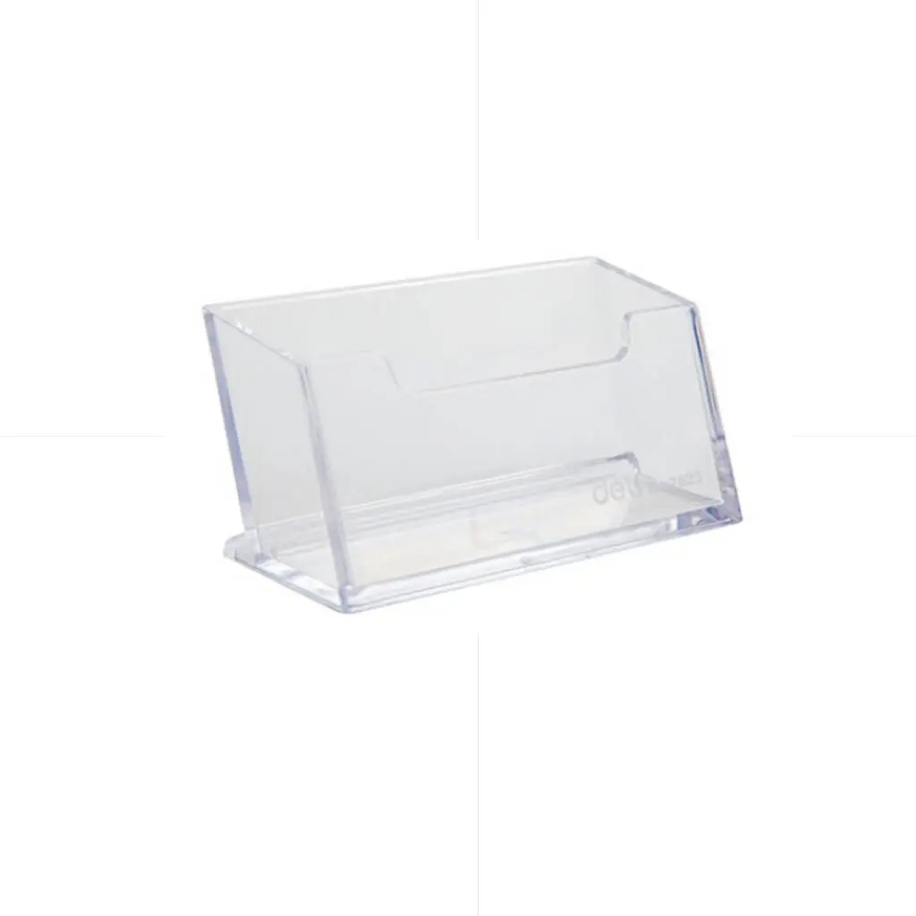 Hello Partner Name Business Card Holder Stand B4201 Plexi