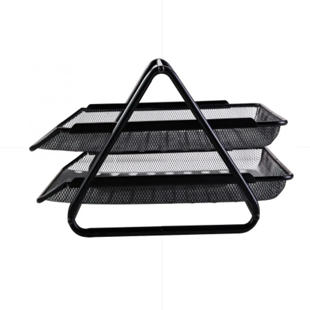 Metal Mesh Document Tray 2 Tiers / JT جارور مكتب 2 طبقة شبك