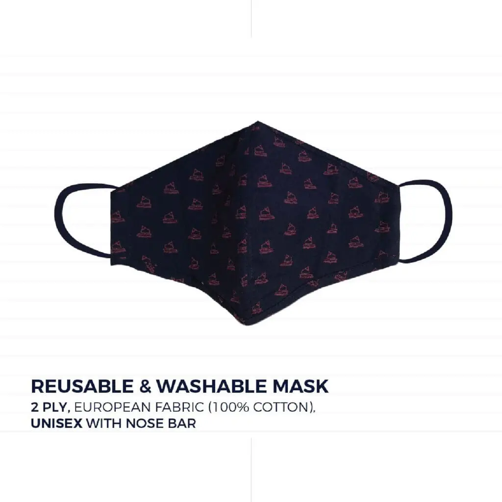 AM Adults Mask كمامة قماش اوروبي للكبار