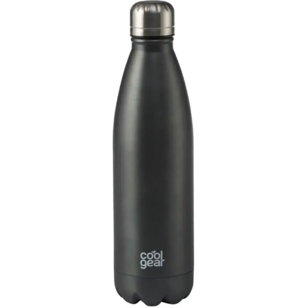 Cool Gear Stainless Steel Thermos Bottle 502ml Black / CG-4845-BK مطرة