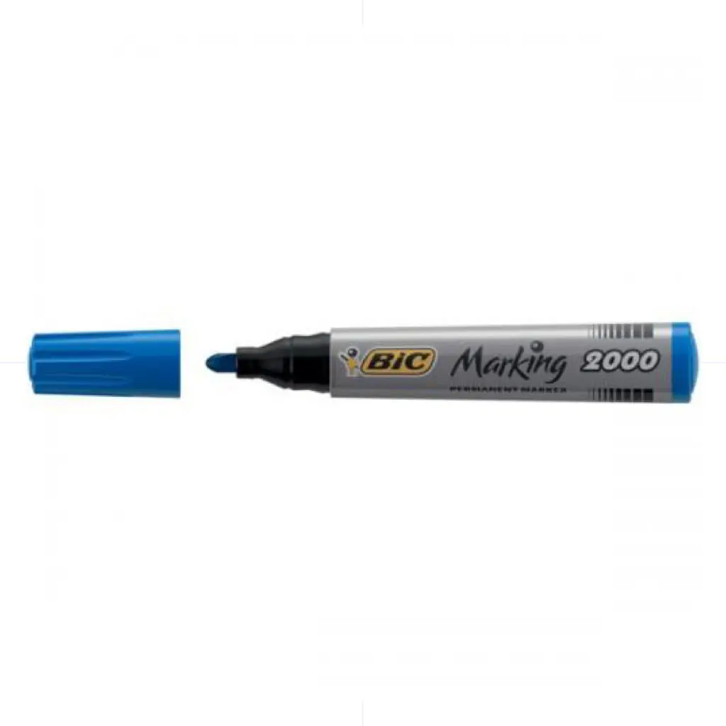 BIC Permanent Marker Round 2000 /  قلم ماركر مدور