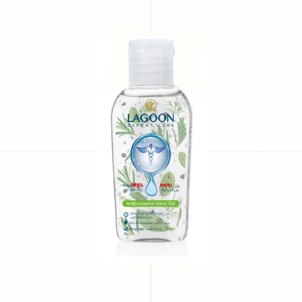 LAGOON Hand Sanitizer Gel 80ml جل معقم لليدين