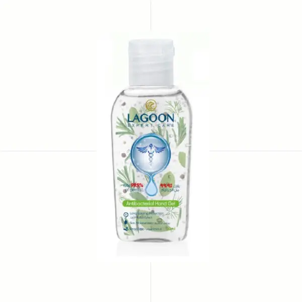 LAGOON Hand Sanitizer Gel 80ml جل معقم لليدين
