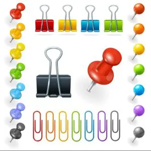 Paper Clips & Pins اتاش ودبوس