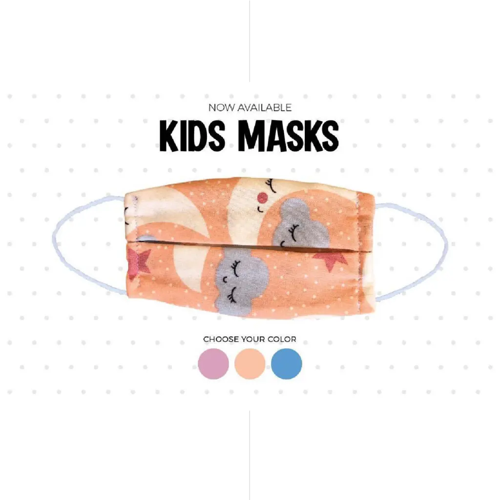 Kids Mask كمامة قماش للأطفال