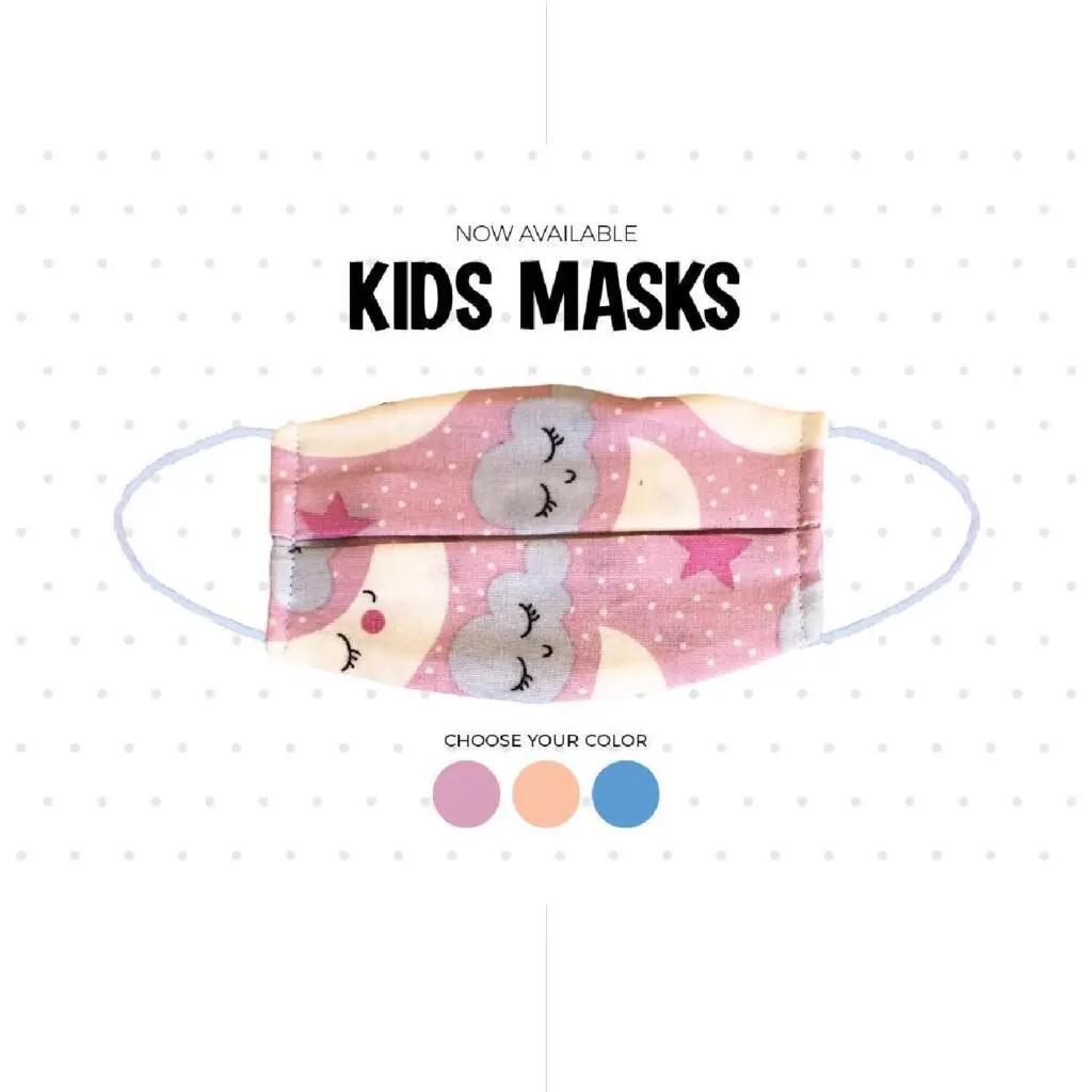 Kids Mask كمامة قماش للأطفال