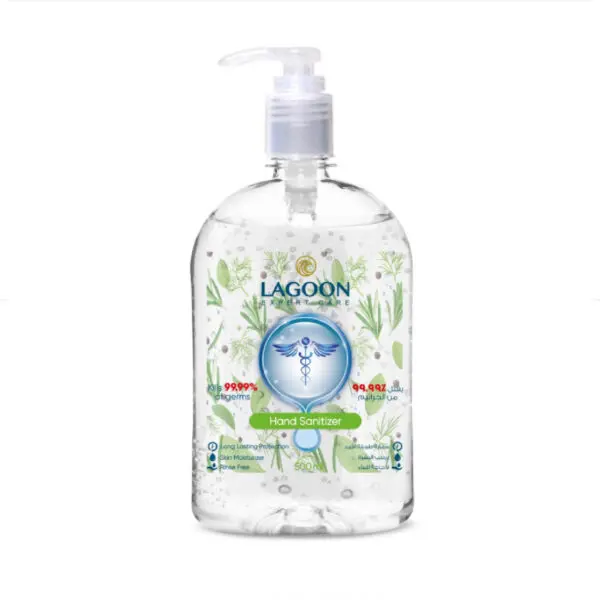 LAGOON Hand Sanitizer Gel 500ml جل معقم لليدين