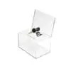 Deflect-O Plexi Coin Box / Comment Box With Lock / 596901 صندوق شفاف مع قفل