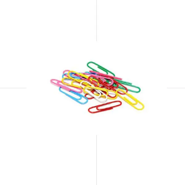 Colored Attache Paper Clips 50mm 100pcs / MSP اتاش ملون