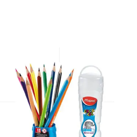 Maped Coloring Pencils 12 Colors In Plastic Case / 832009 تلوين خشب علبة بلاستيك