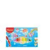 Maped Fibre Tip Pens Feutre Jumbo 18 Colors / 846221 تلوين مائي