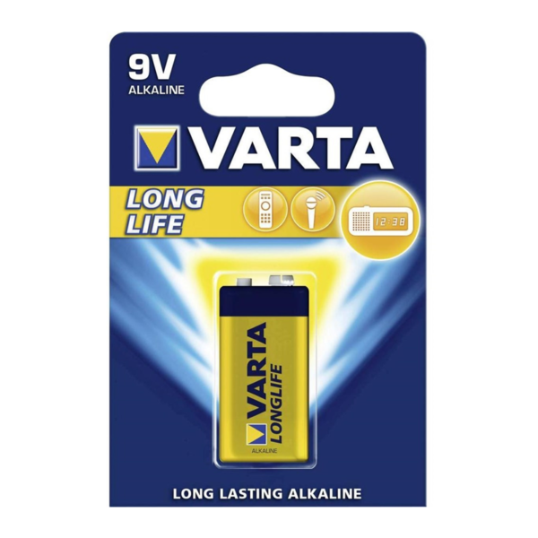 VARTA Battery Long Life 9V بطارية