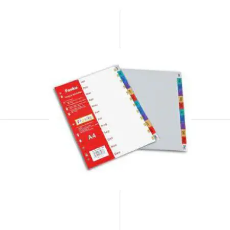 Divider  plastic grey monthly فواصل اشهر بلاستيك