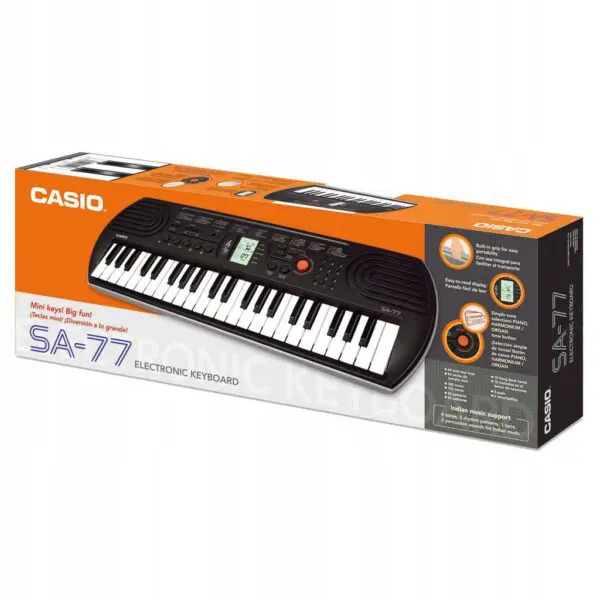 CASIO Electronic Keyboard SA-77 اورغ