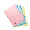Carton Dividers / Separators 12 Parts A4 / KT-12 فواصل كرتون ملونة