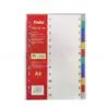 Plastic Dividers 12 Parts A4 / HF289-12C / Foska فواصل بلاستيك ملونة