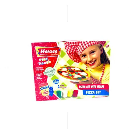 Eren Heroes Play Dough Clay Pizza Set Big / ERN-540 علبة معجون