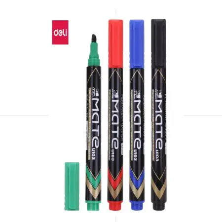 Deli Mate Permanent Marker Round  /  قلم ماركر