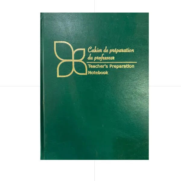 PD Teacher's Notebook A4 144sh English Left Open / PP611 دفتر تحضير المعلم اجنبي