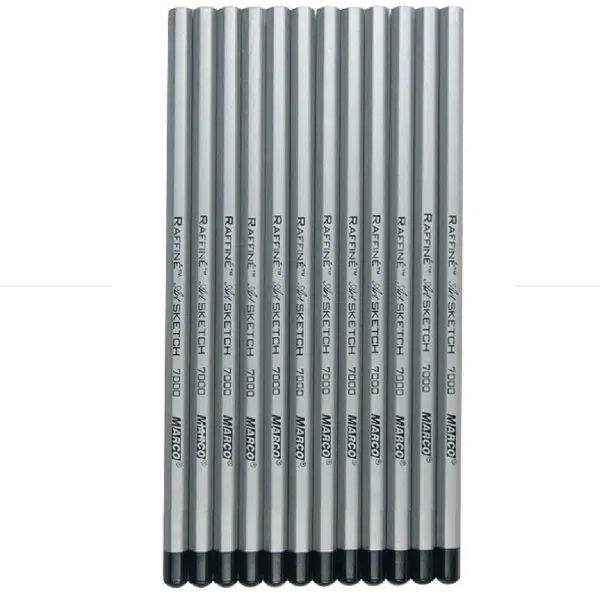 Marco Graphite Sketching Pencil (1) 7000 قلم رصاص درجات