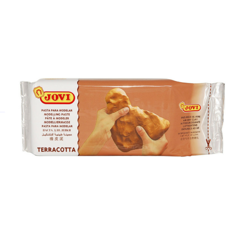 Jovi Natural Air Dry Clay 500g Terracotta / 88 معجون اشغال بني