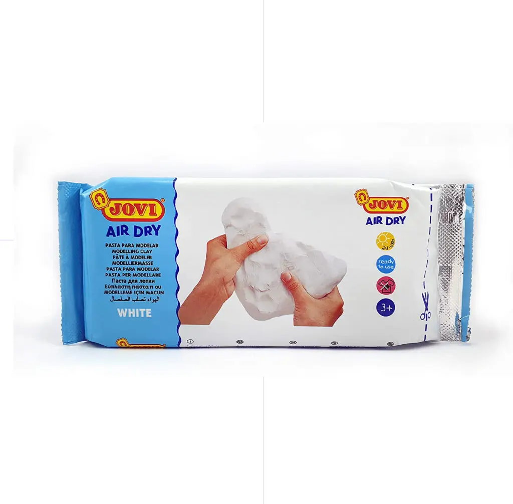 Jovi Natural Air Dry Clay 500g White / 85 معجون اشغال ابيض